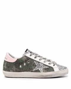 Кеды Superstar с блестками Golden goose