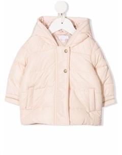 Пуховик с капюшоном Chloé kids