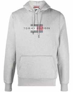 Худи из органического хлопка с логотипом Tommy hilfiger