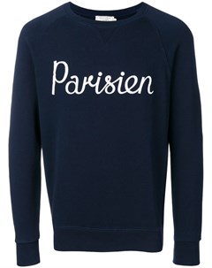 Толстовка с принтом Parisien Maison kitsune