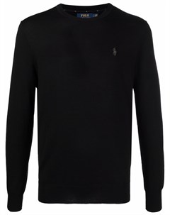 Шерстяной джемпер с вышивкой Polo Pony Polo ralph lauren