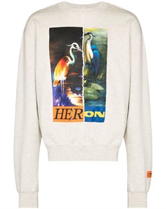 Толстовка с принтом Split Herons Heron preston