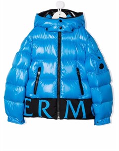 Пуховик Pervin с логотипом Moncler enfant