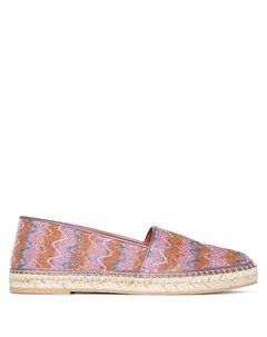 Эспадрильи с узором зигзаг Missoni