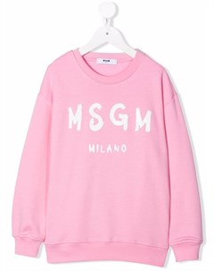 Толстовка с логотипом Msgm kids