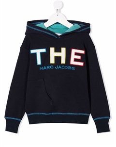 Худи с вышитым логотипом The marc jacobs kids