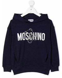 Худи с логотипом Moschino kids