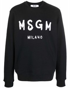 Свитер с логотипом Msgm