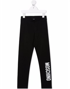 Легинсы с логотипом Moschino kids