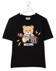 Футболка с принтом Toy Bear Moschino kids