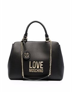 Сумка тоут с логотипом Love moschino