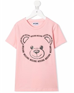 Футболка с принтом Moschino kids