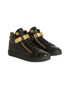 Кеды Kriss 1 2 с тиснением под змеиную кожу Giuseppe junior