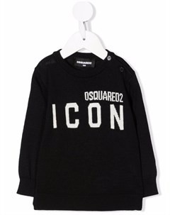 Джемпер с логотипом Dsquared2 kids