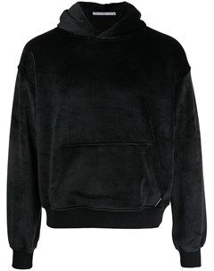 Бархатное худи свободного кроя Alexander wang