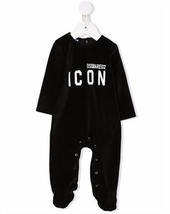 Комбинезон для новорожденного с логотипом Dsquared2 kids