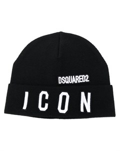 Шапка бини с нашивкой Icon Dsquared2 kids