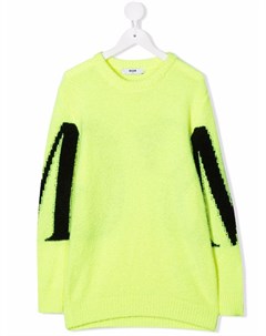 Джемпер с логотипом Msgm kids