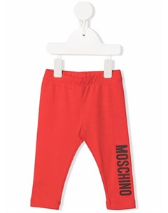 Легинсы с логотипом Moschino kids