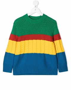 Джемпер в стиле колор блок Stella mccartney kids