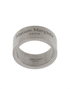 Кольцо с гравировкой логотипа Maison margiela