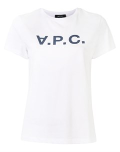 Футболка с логотипом A.p.c.