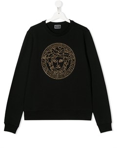 Толстовка с логотипом Medusa Versace kids