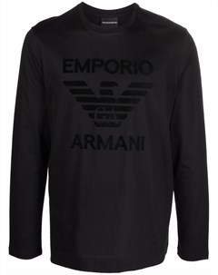 Футболка с логотипом Emporio armani