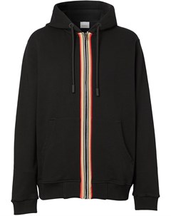 Худи на молнии с полосками Icon Stripe Burberry