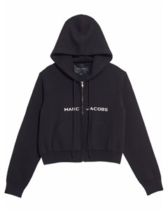 Укороченное худи на молнии Marc jacobs