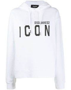 Толстовка с капюшоном и принтом Icon Dsquared2