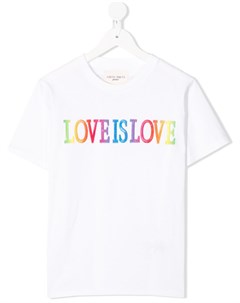 Футболка Love Is Love Alberta ferretti kids