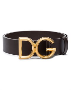 Ремень с пряжкой логотипом Dolce&gabbana