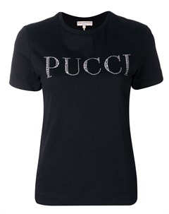 Футболка с логотипом Emilio pucci