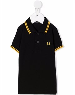 Рубашка поло с отделкой в полоску Fred perry kids