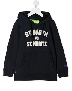 Худи с нашивкой логотипом Mc2 saint barth kids