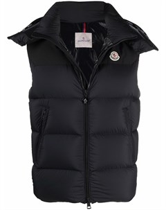 Жилет с нашивкой логотипом Moncler