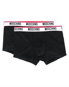 Комплект боксеров с логотипом Moschino