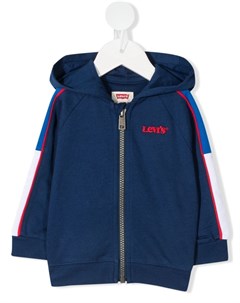 Худи на молнии с вышитым логотипом Levi's kids