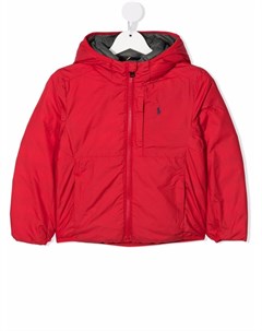 Пуховик с вышивкой Polo Pony Ralph lauren kids