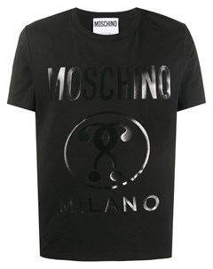 Футболка с логотипом Moschino