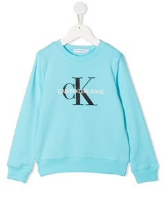 Толстовка с логотипом Calvin klein kids