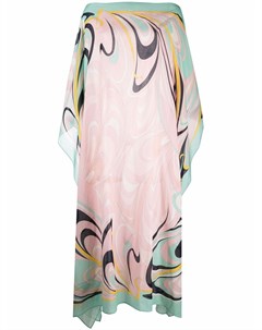 Пляжное платье с графичным принтом Emilio pucci