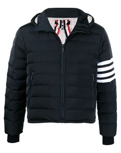 Пуховик с полосками 4 Bar Thom browne