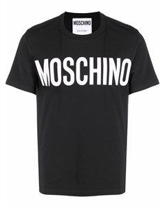 Футболка с логотипом Moschino