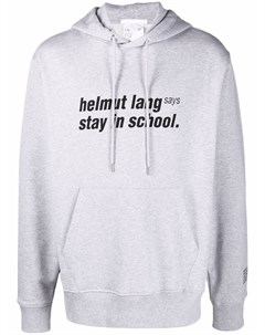 Худи с принтом Stay in School Helmut lang