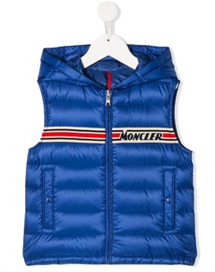 Жилет в стиле колор блок с логотипом Moncler enfant