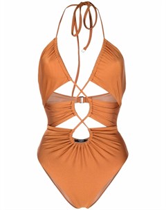 Купальник со сборками Noire swimwear