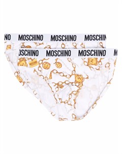 Трусы брифы с принтом Moschino