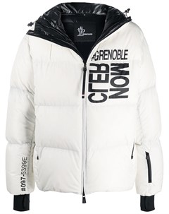 Пуховик с логотипом Moncler grenoble